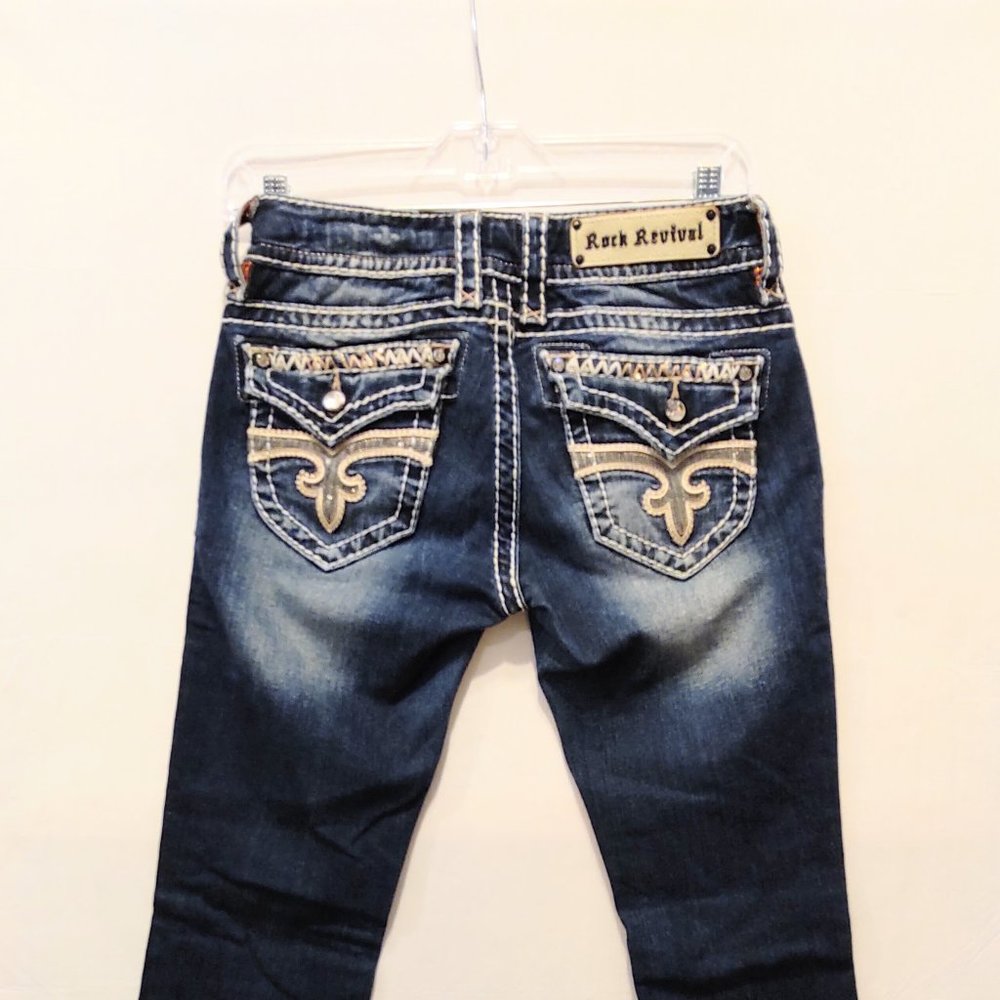 Women's Pre-Owned Size 27 Rock Revival Jen Bootcut